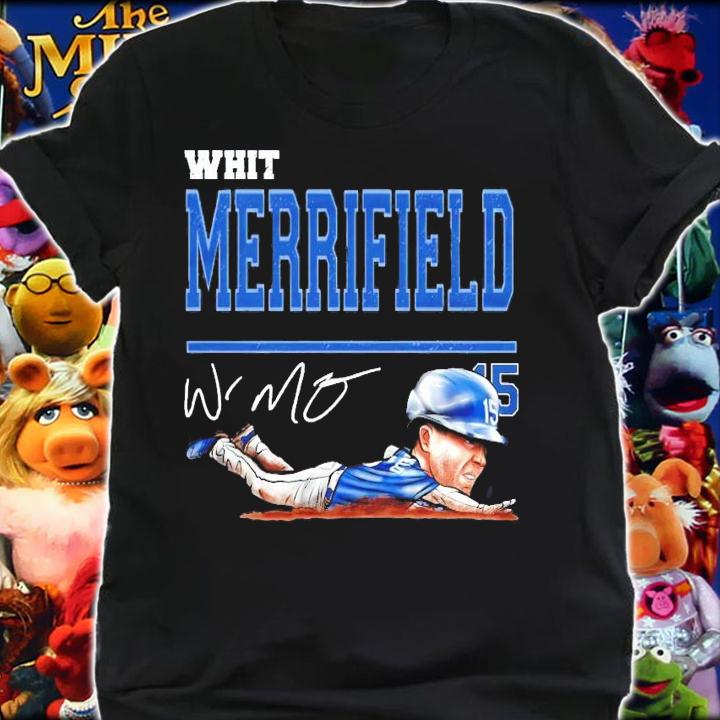 Whit Merrifield Kansas City Baseball signature shirt