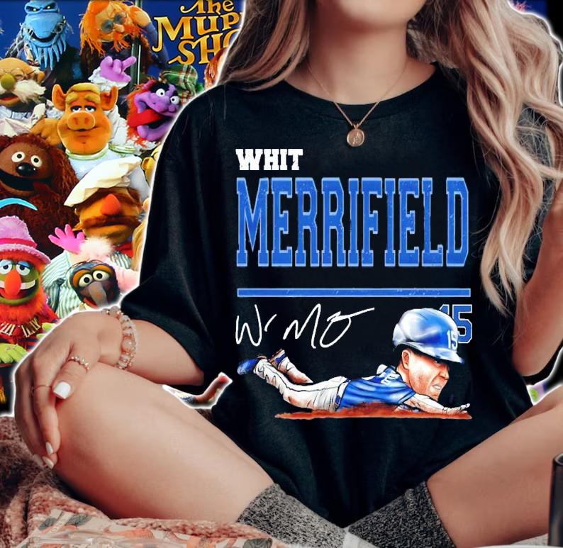 Whit Merrifield Kansas City Baseball signature shirt