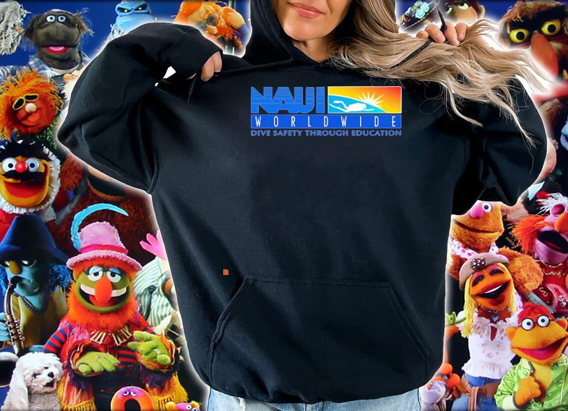 NAUI Worldwide dive safety through education shirt hoodie