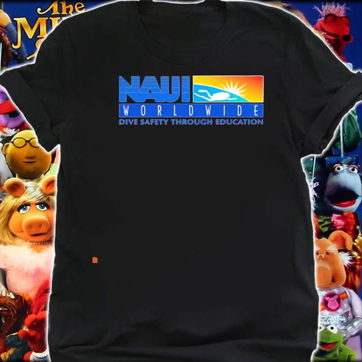 NAUI Worldwide dive safety through education shirt shirt