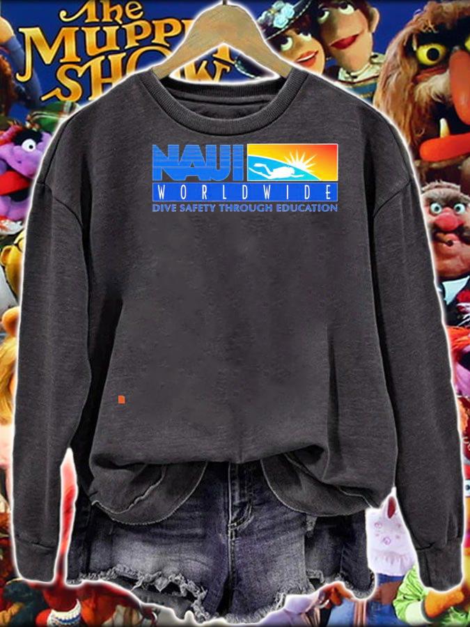 NAUI Worldwide dive safety through education shirt sweatshirt