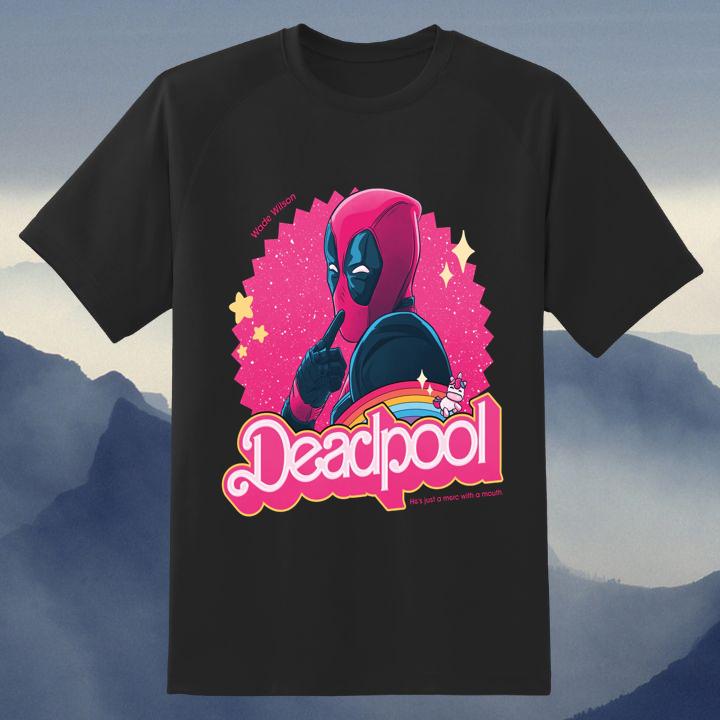 Deadpool Barbie Wade Wilson T-Shirt - Perfect Gift for Fans of Humor & Style