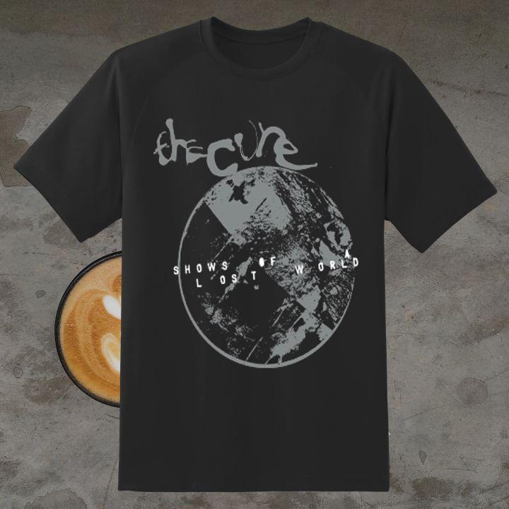 Premium The Cure British Rock Band Shows Of A Lost World Concert Tour T-Shirt
