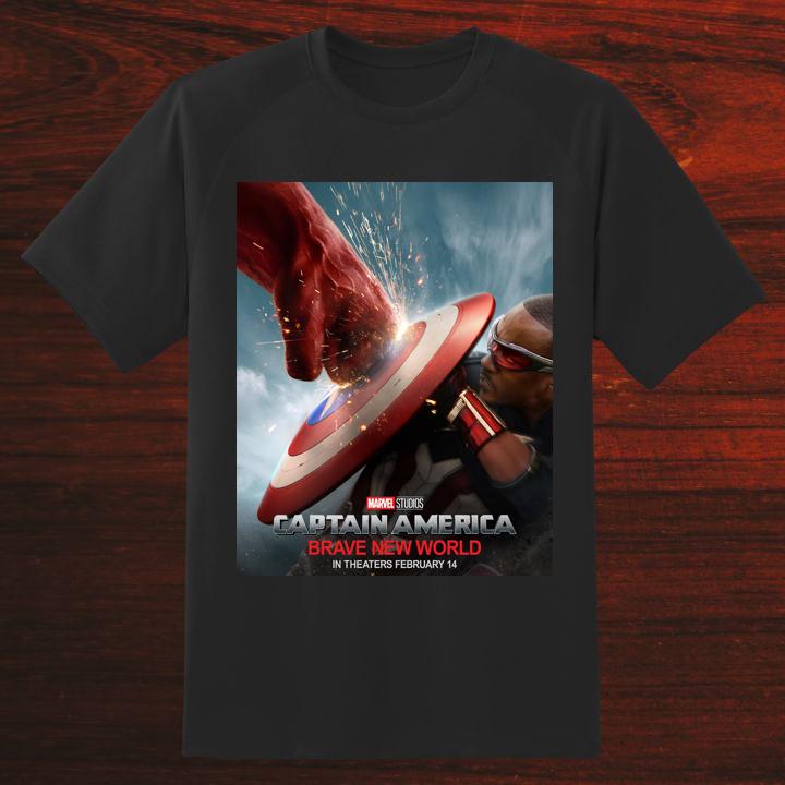 Red Hulk The Falcon Captain America Brave New World Shirt