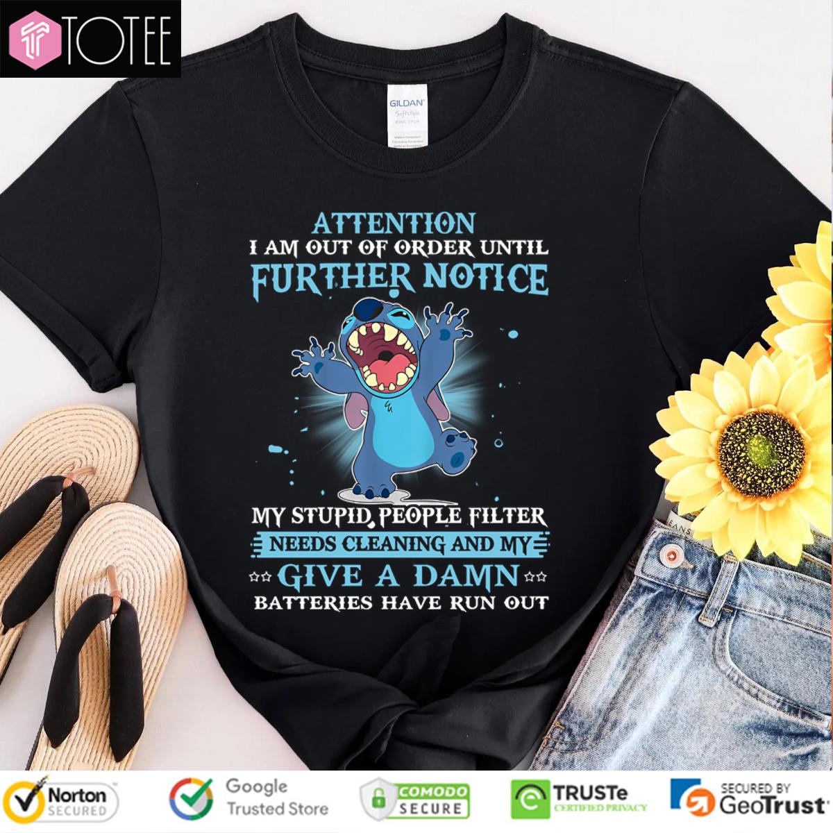 Funny Out Of Order Shirt - I Need Cleaning - Annoy People In Style!