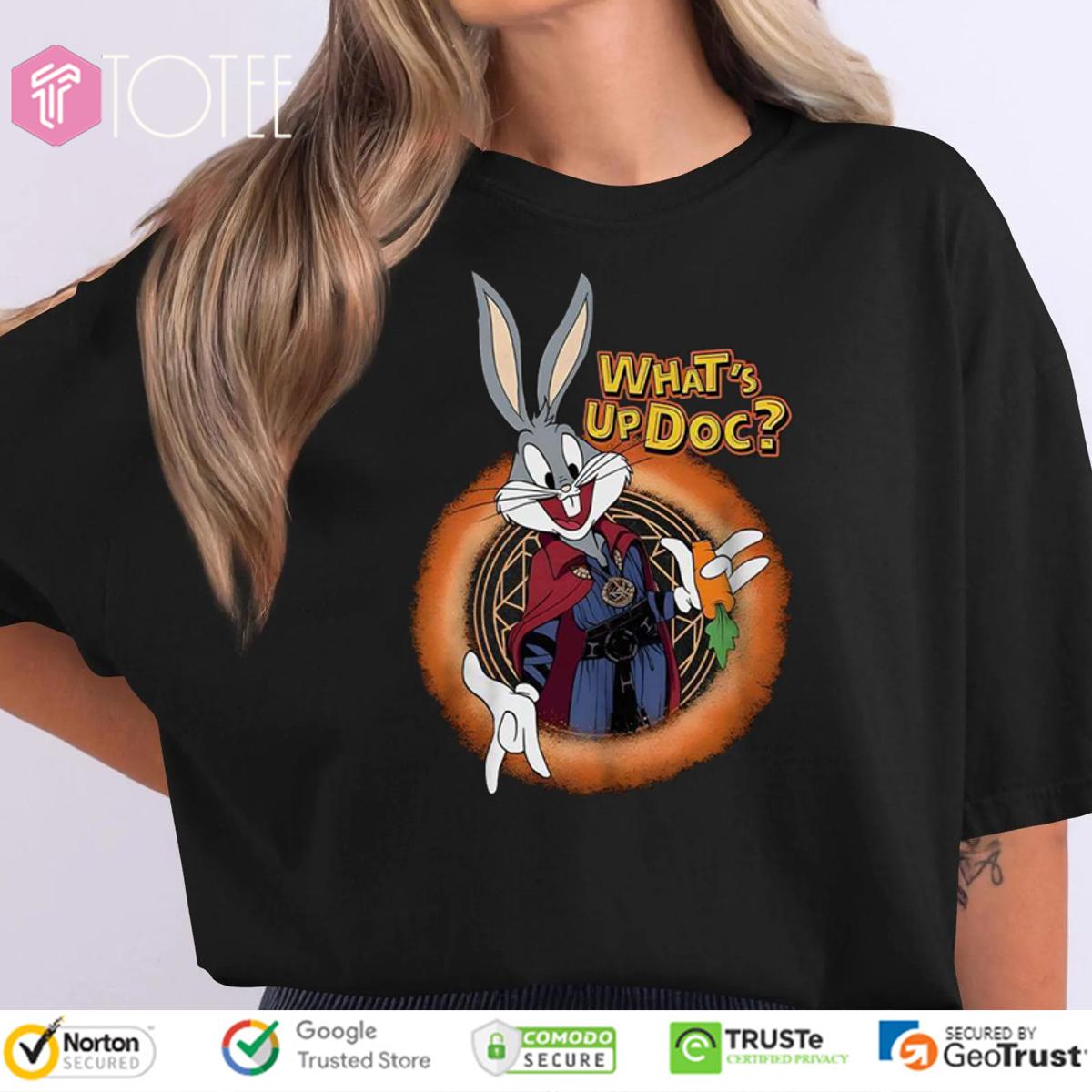 What's Up Doc Parody Marvel Doctor Strange Bugs Bunny Looney Tunes T-Shirt