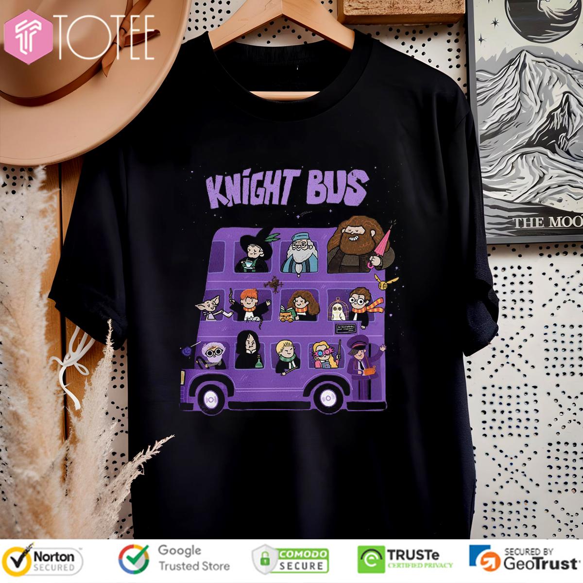 Harry Potter Characters Knight Bus T-Shirt