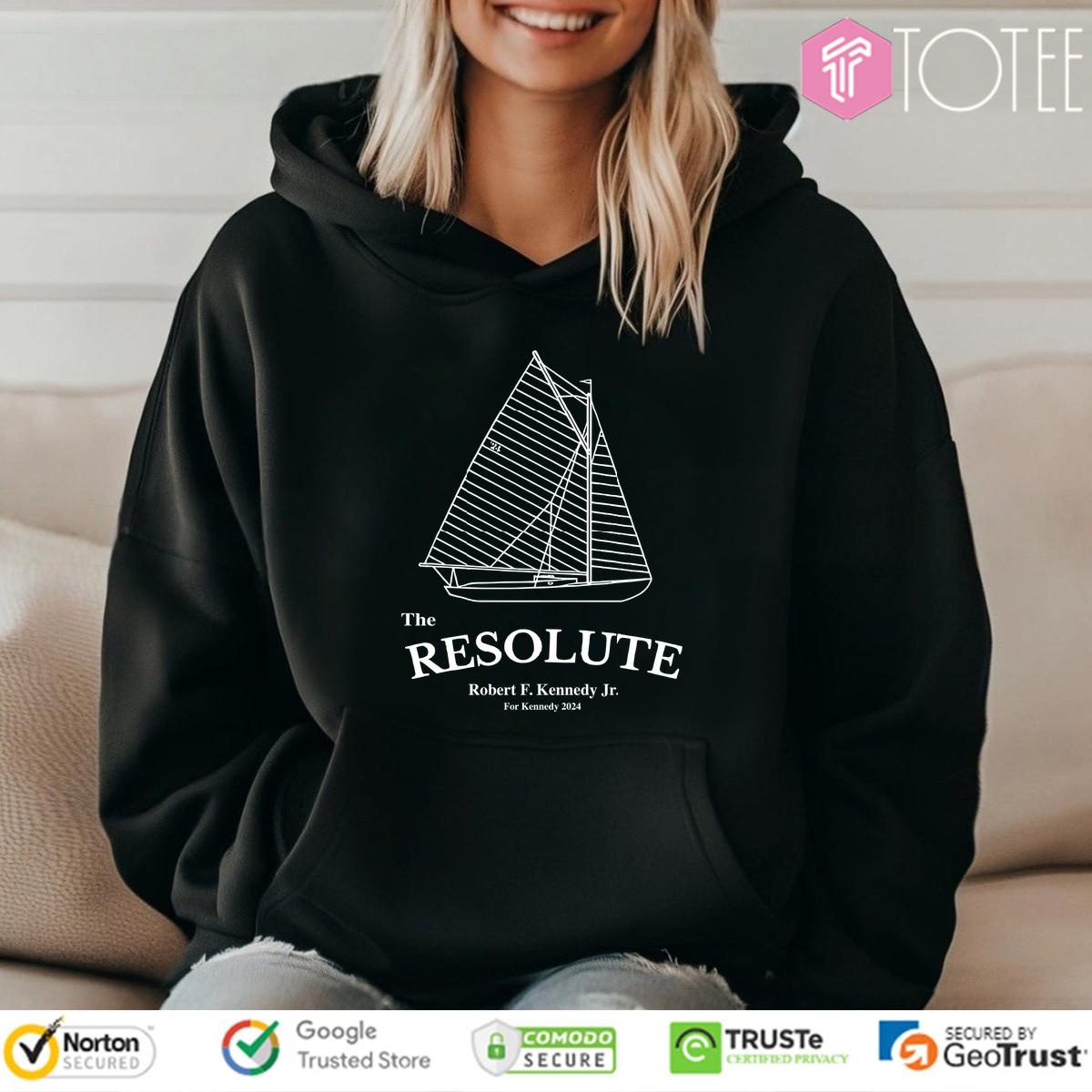 Robert F Kennedy Jr The Resolute For Kennedy 2024 Boat Hoodie