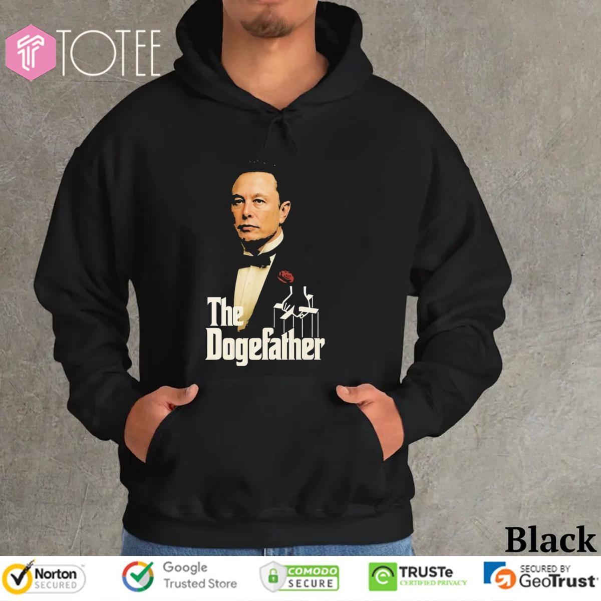 The Dogefather Elon Musk Parody The Godfather Hoodie