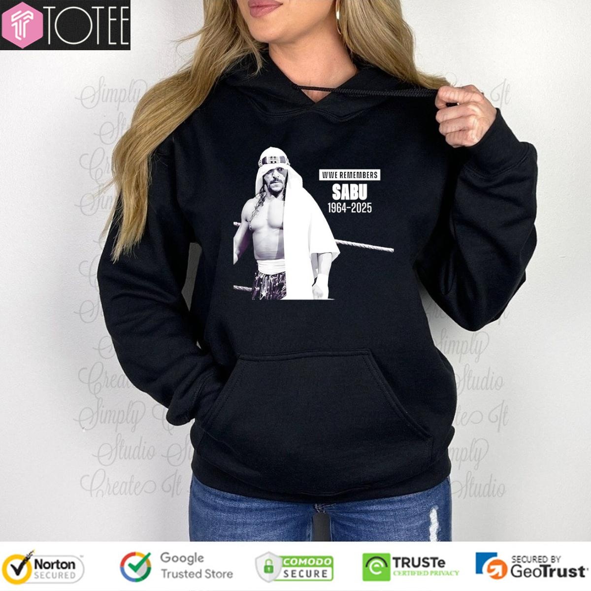 Wwe Remember Sabu 1964-2025 Hoodie