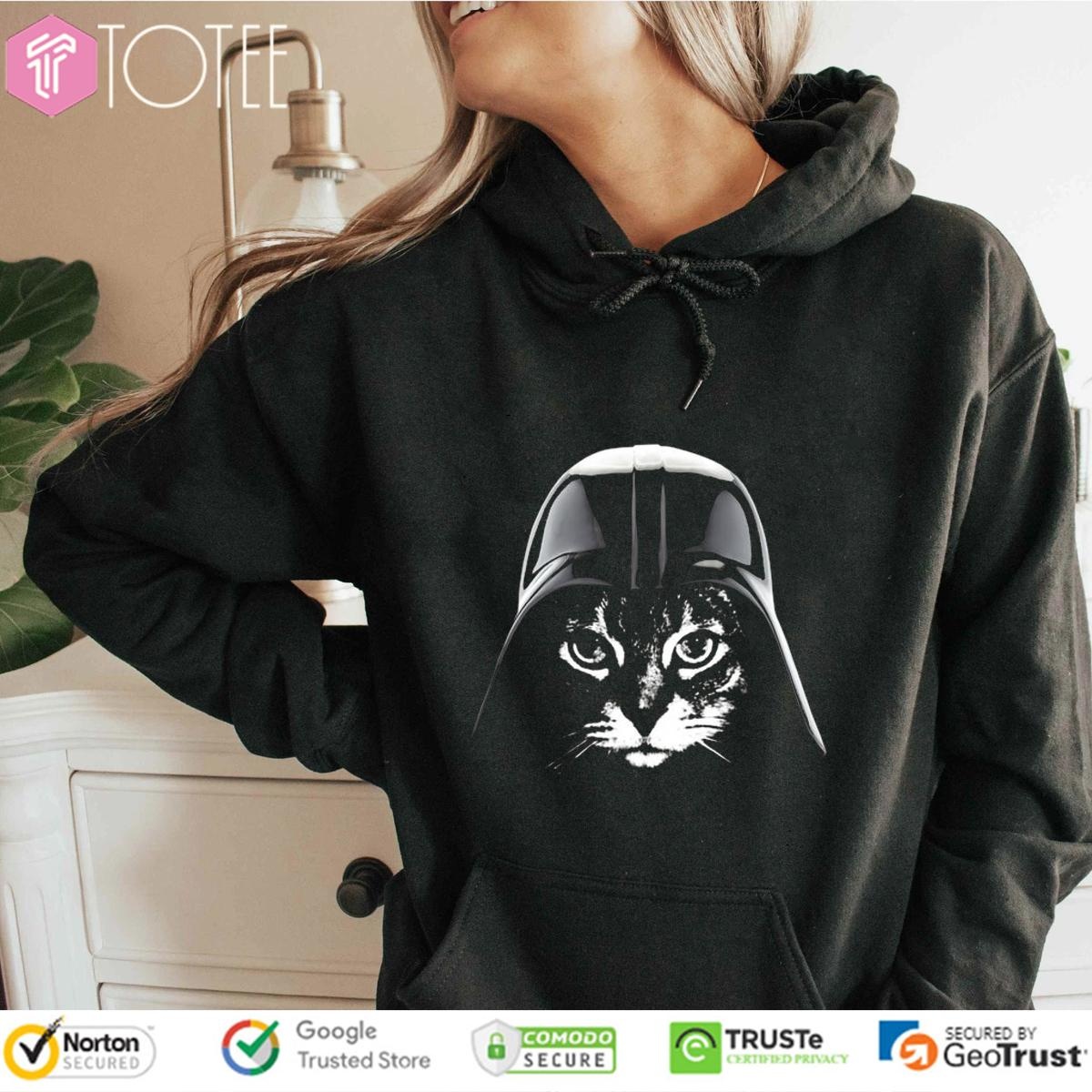 Darth Kitty Parody Darth Vader Kitty Cat Star Wars Hoodie