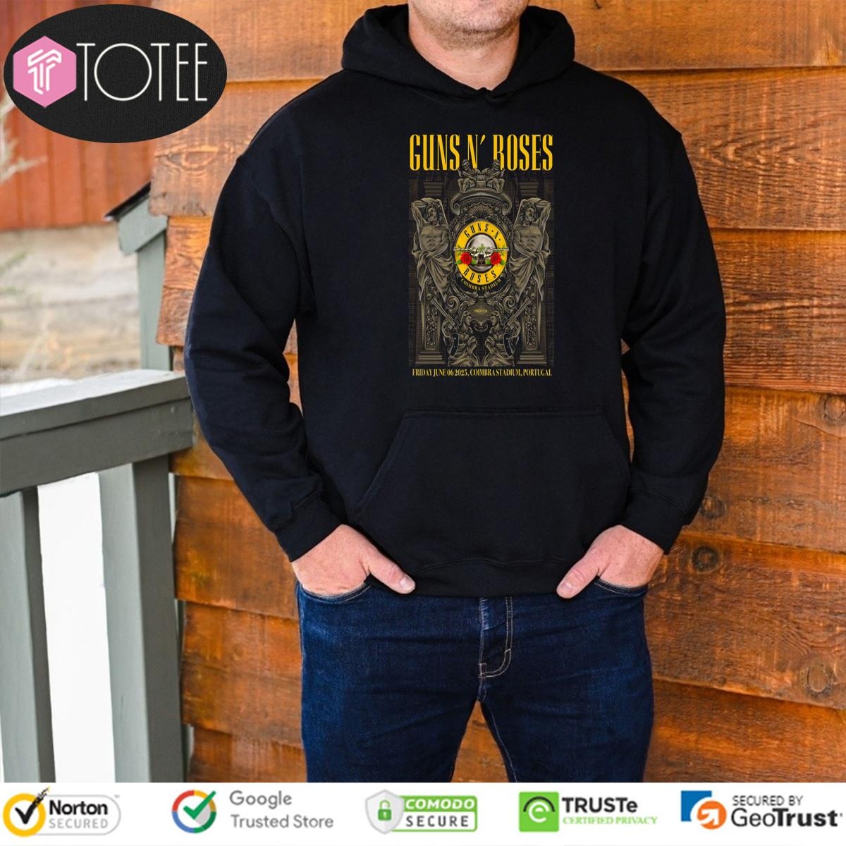 Guns N Roses Friday June 06 2025 Coimbra Stadium Portugal Hoodie