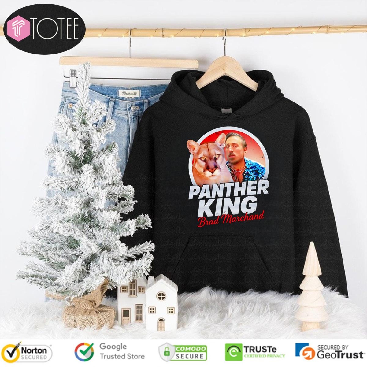 Panther King Parody Tiger King Joe Exotic Brad Marchand Florida Panthers Hoodie