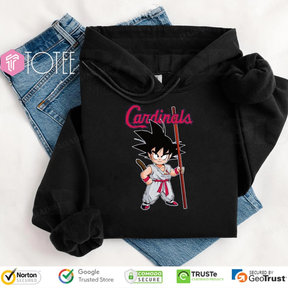 Dragon Ball Z Goku St. Louis Cardinals Baseball Hoodie