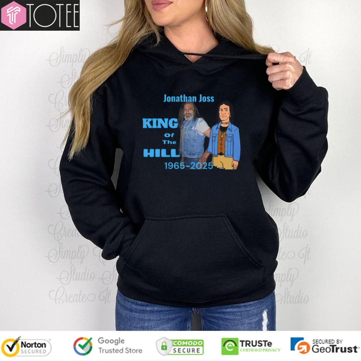 Kill Of The Hill Rip Jonathan Joss 1965-2025 Hoodie