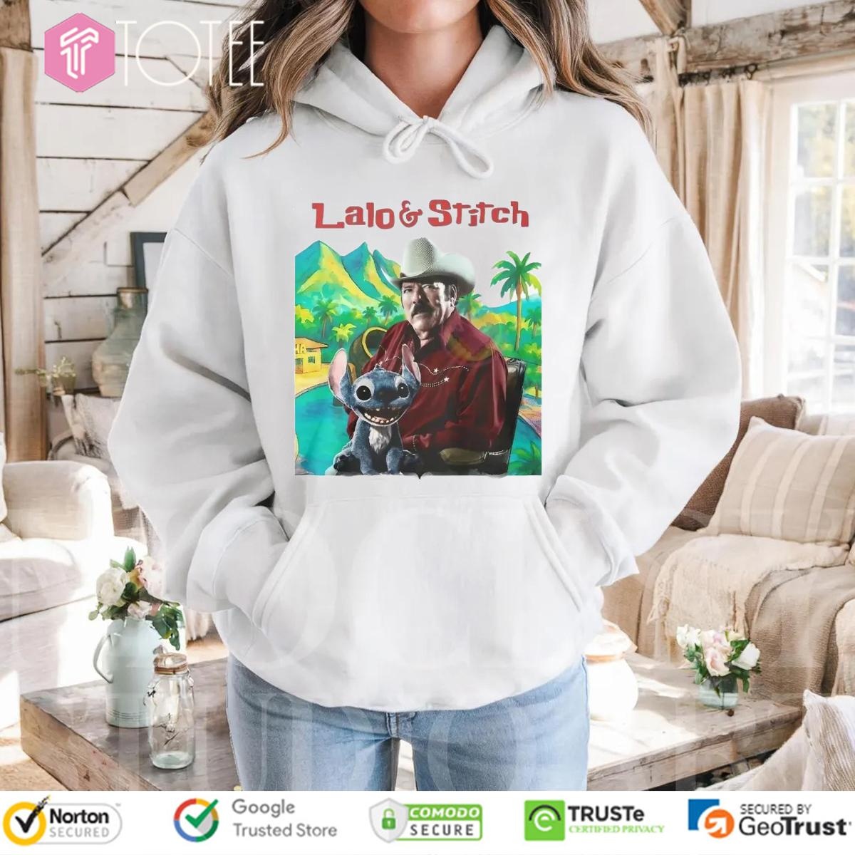 Lalo Mora Lalo And Stitch Parody Lilo And Stitch Hoodie