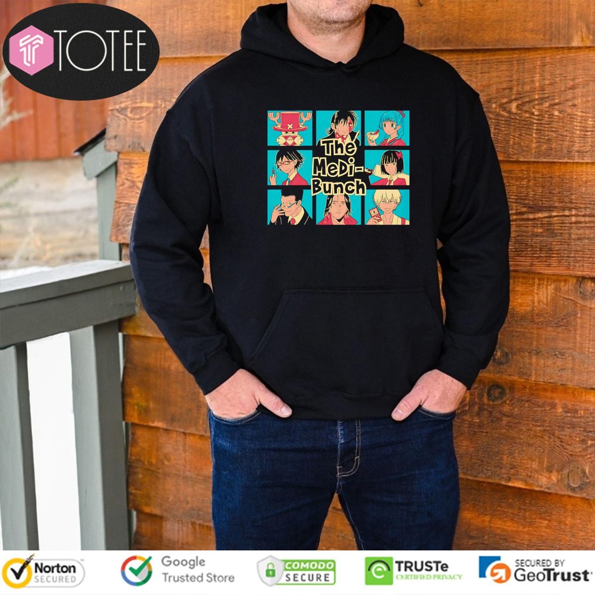 The Medi-Bunch Manga Characters Hoodie