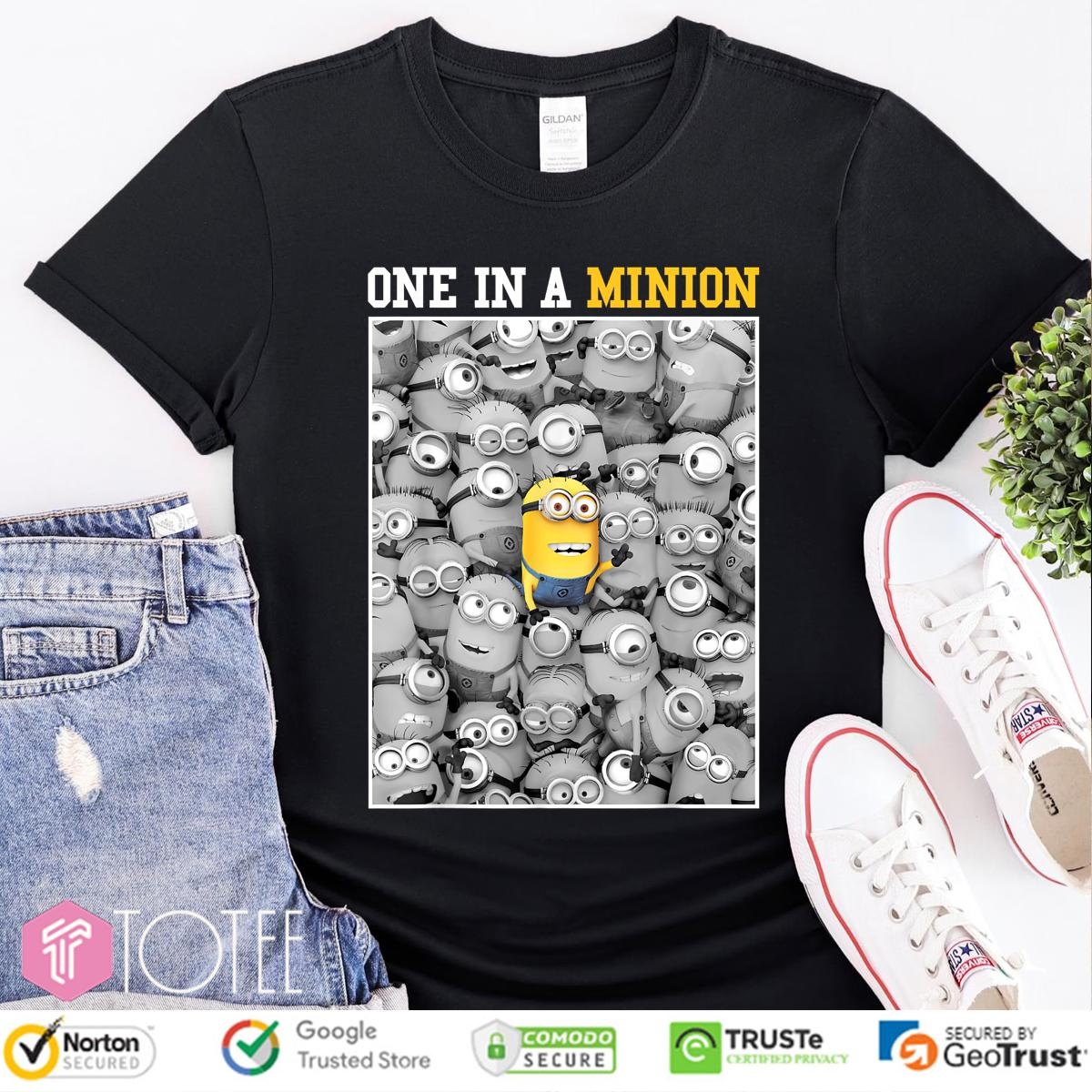 Minions Despicable Me One In A Minion T-shirt