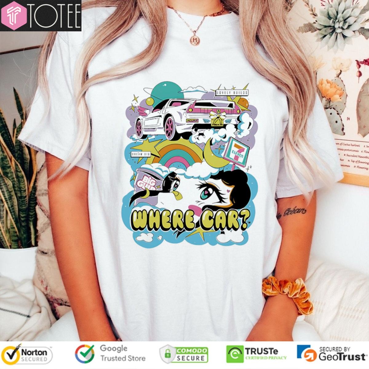 7 Eleven Where Car T-shirt