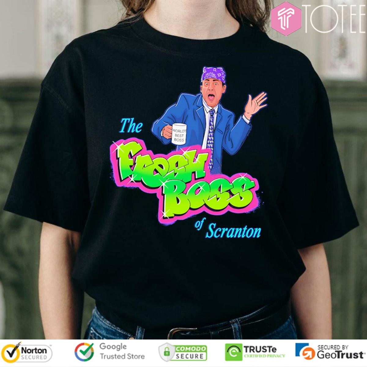 The Fresh Boss Of Scranton Prison Mike The Fresh Prince Of Bel-Air T-shirt
