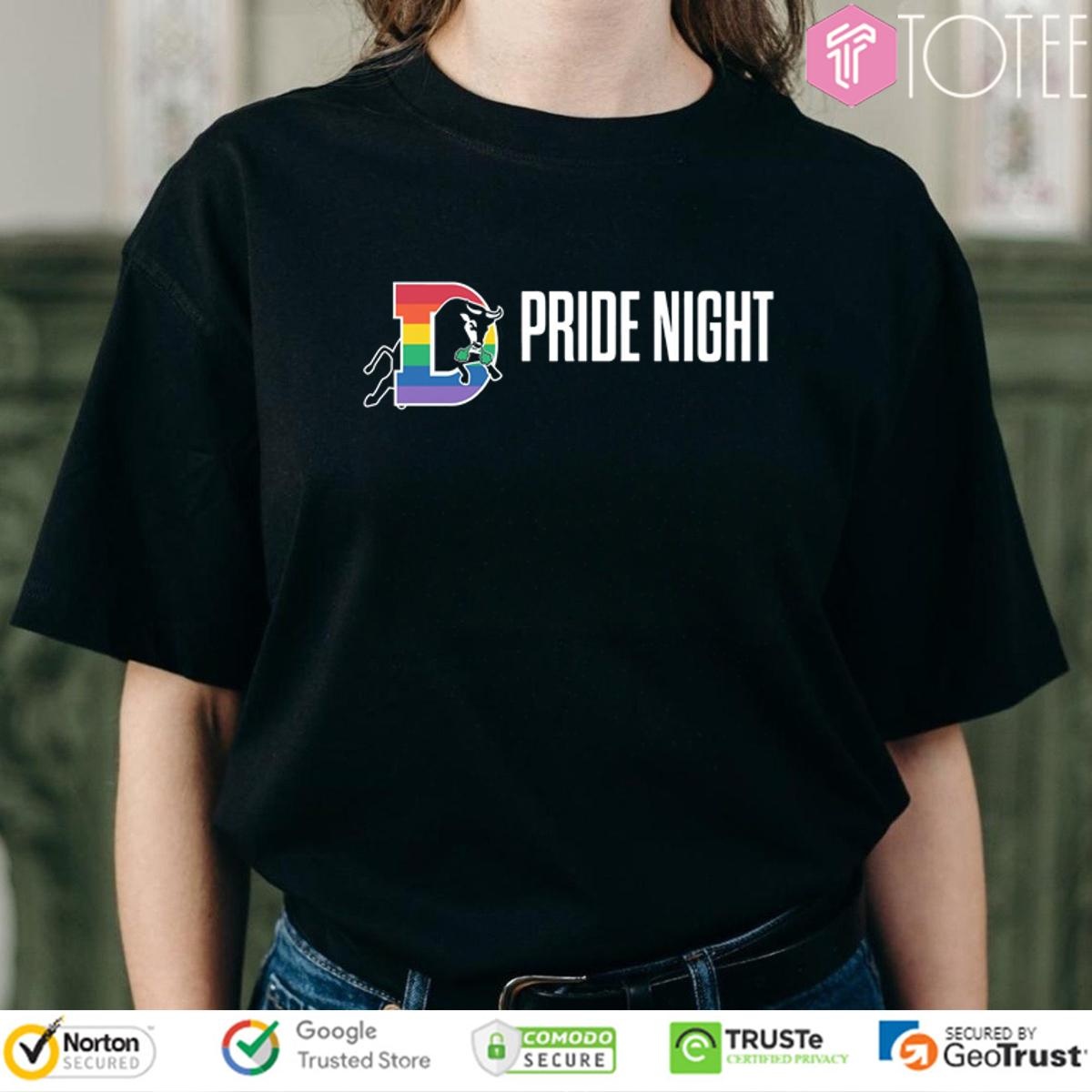 Lgbt Pride Night Durham Bulls Logo T-shirt
