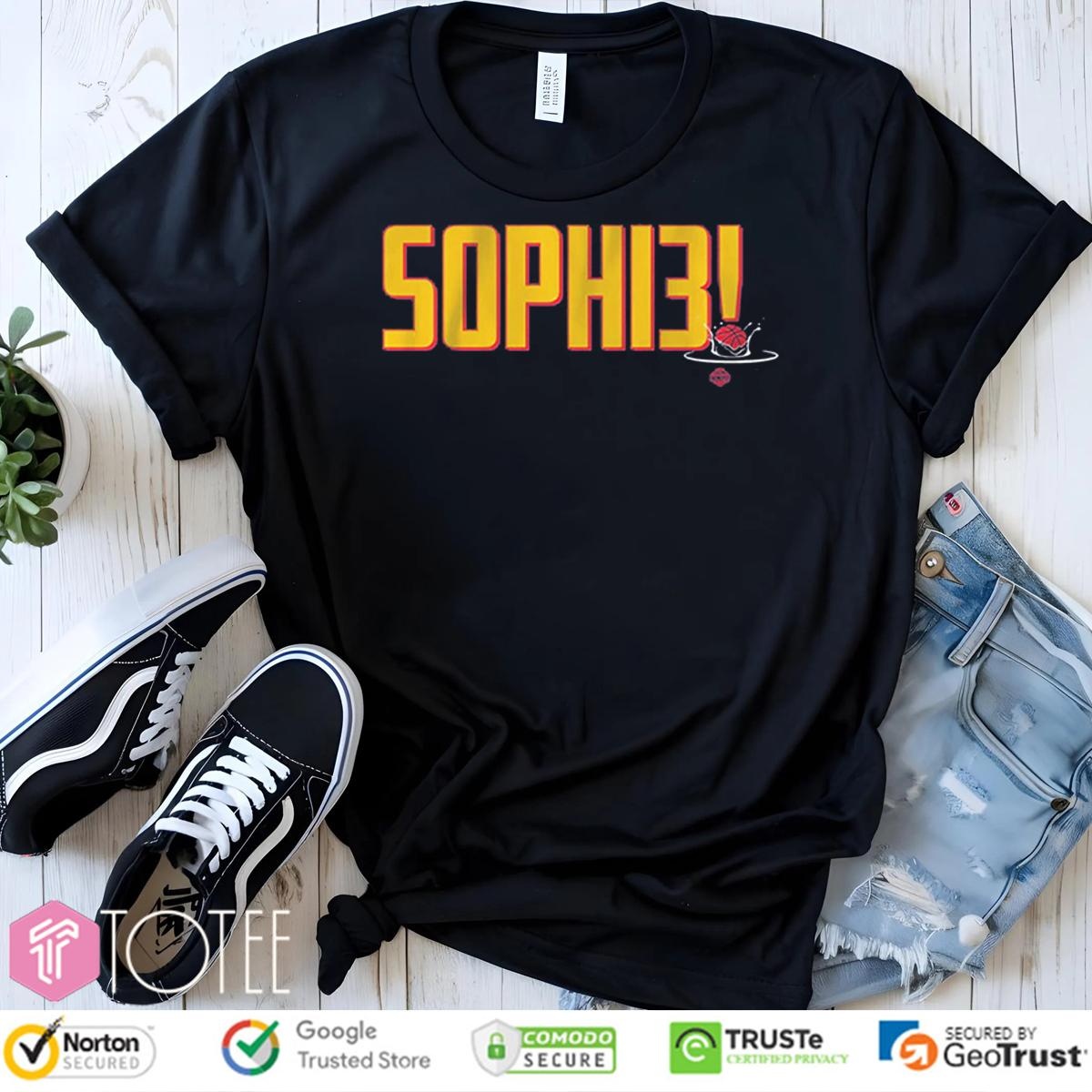 Sophi3 Indiana Fever Sophie Cunningham Indiana Basketball T-shirt