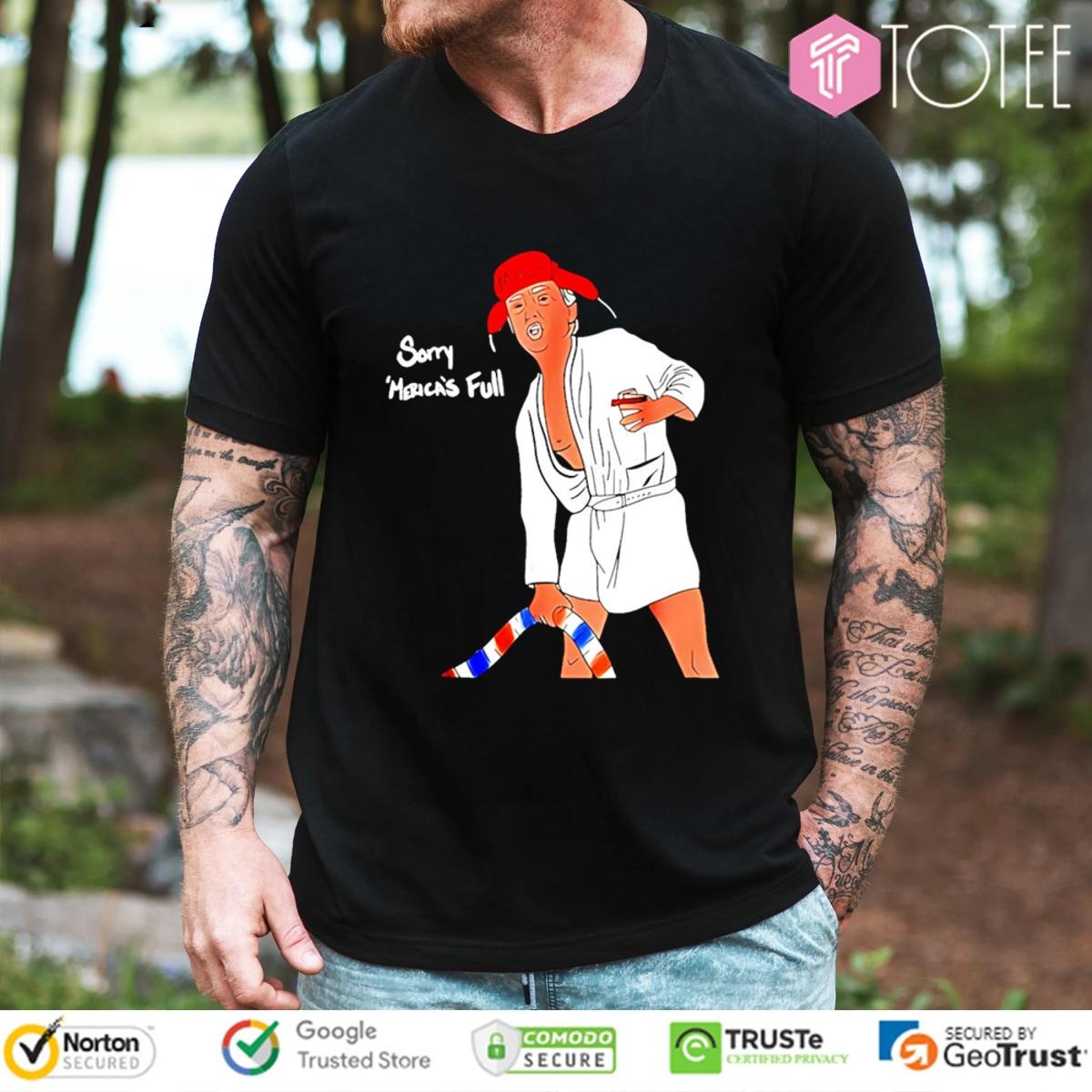 Trump Sorry America Full Ver National Lampoons Christmas Vacation T-shirt