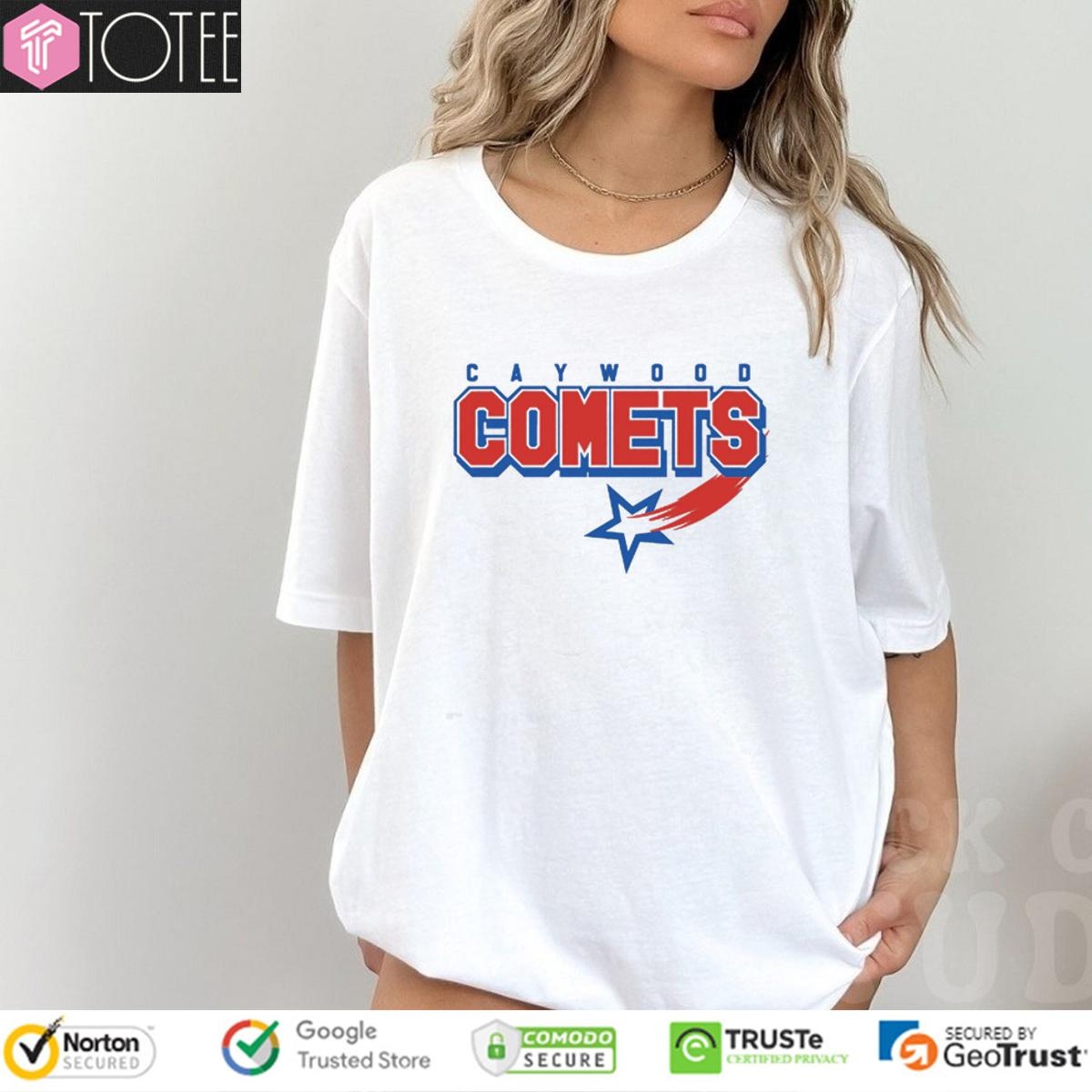 Caywood Comets Elementary School Logo T-shirt