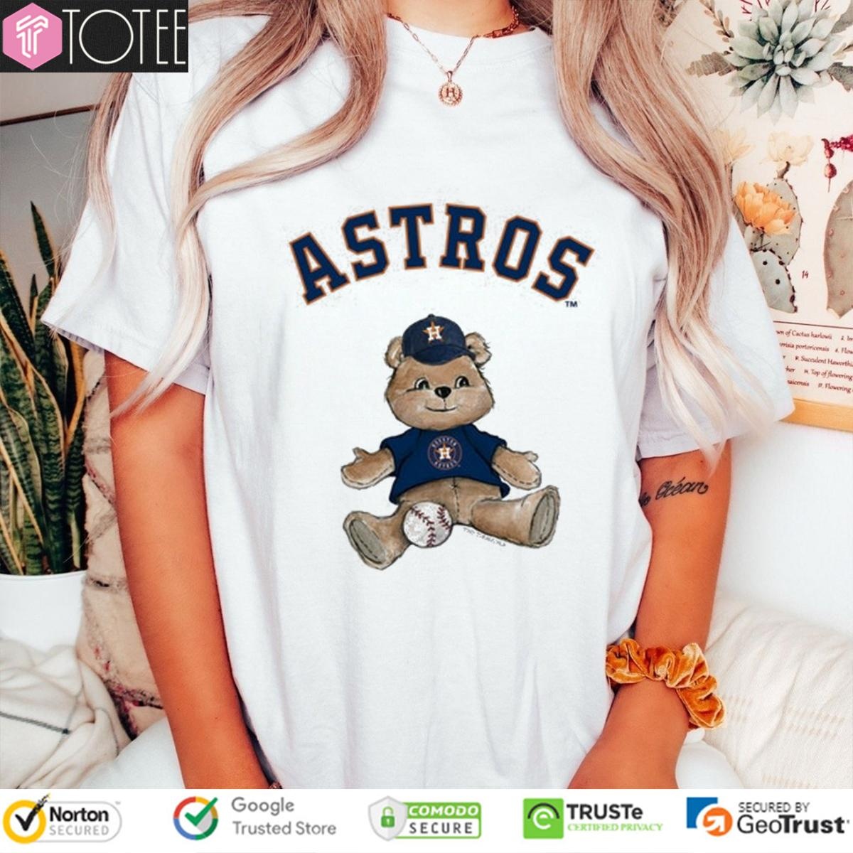 Houston Astros Tiny Turnip Teddy Bear T-shirt