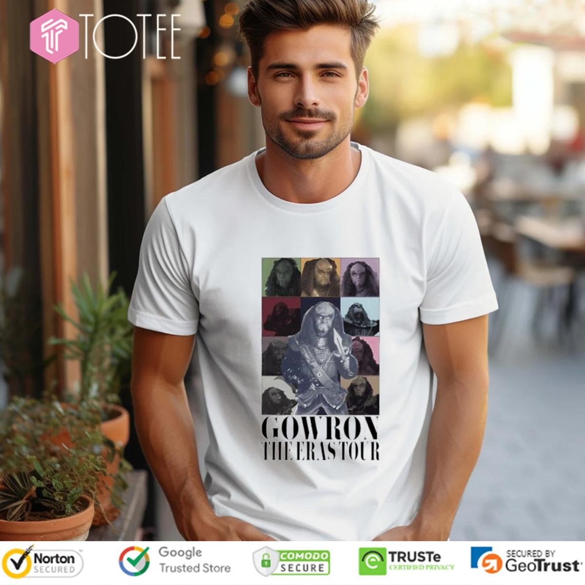 Star Trek Gowron Ver Eras Tour T-shirt