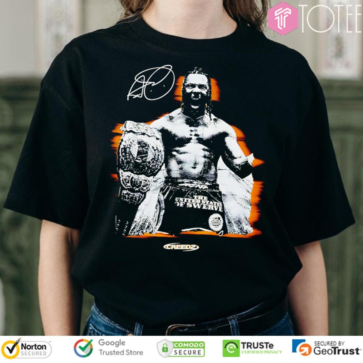 The United State Of Swerve Strickland Signature T-shirt